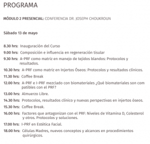 programa 13 de mayo