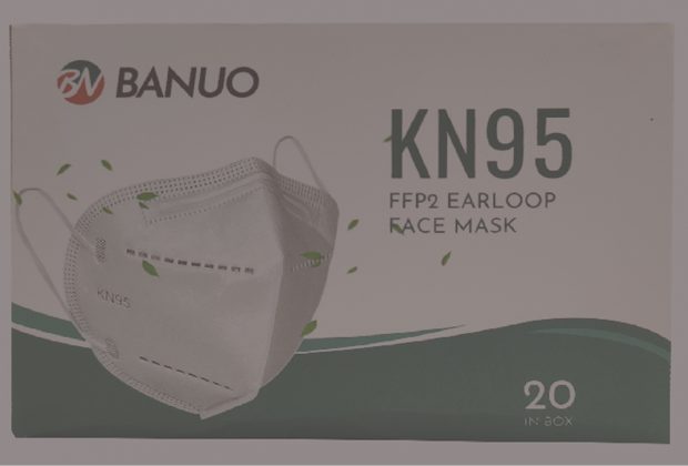 Mascarilla KN95 marca Banuo