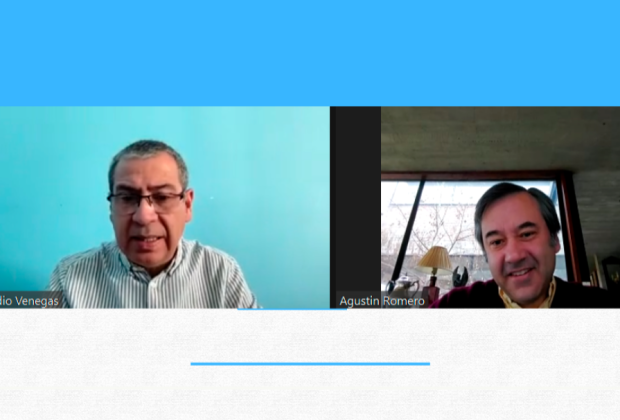 Dr. Claudio Venegas y Diputado Agustín Romero - Departamento Ejercicio Privado Colegio de Cirujano Dentistas